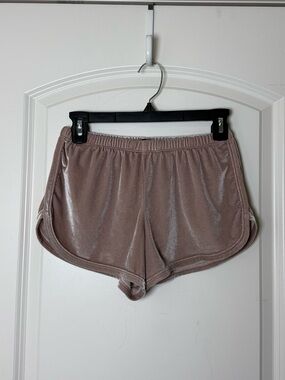 Brandy Melville velvet shorts